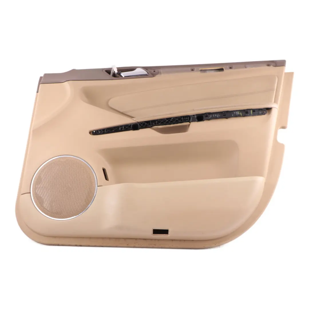 Door Card Front Right O/S Trim Cover Panelling Leather Brown to Mercedes ML W164 with Part number A1647200862 Mercedes ML W164 Door Card Front Right O/S Trim Cover Panelling Leather Brown - SKU A1647200862 - Part number A1647200862