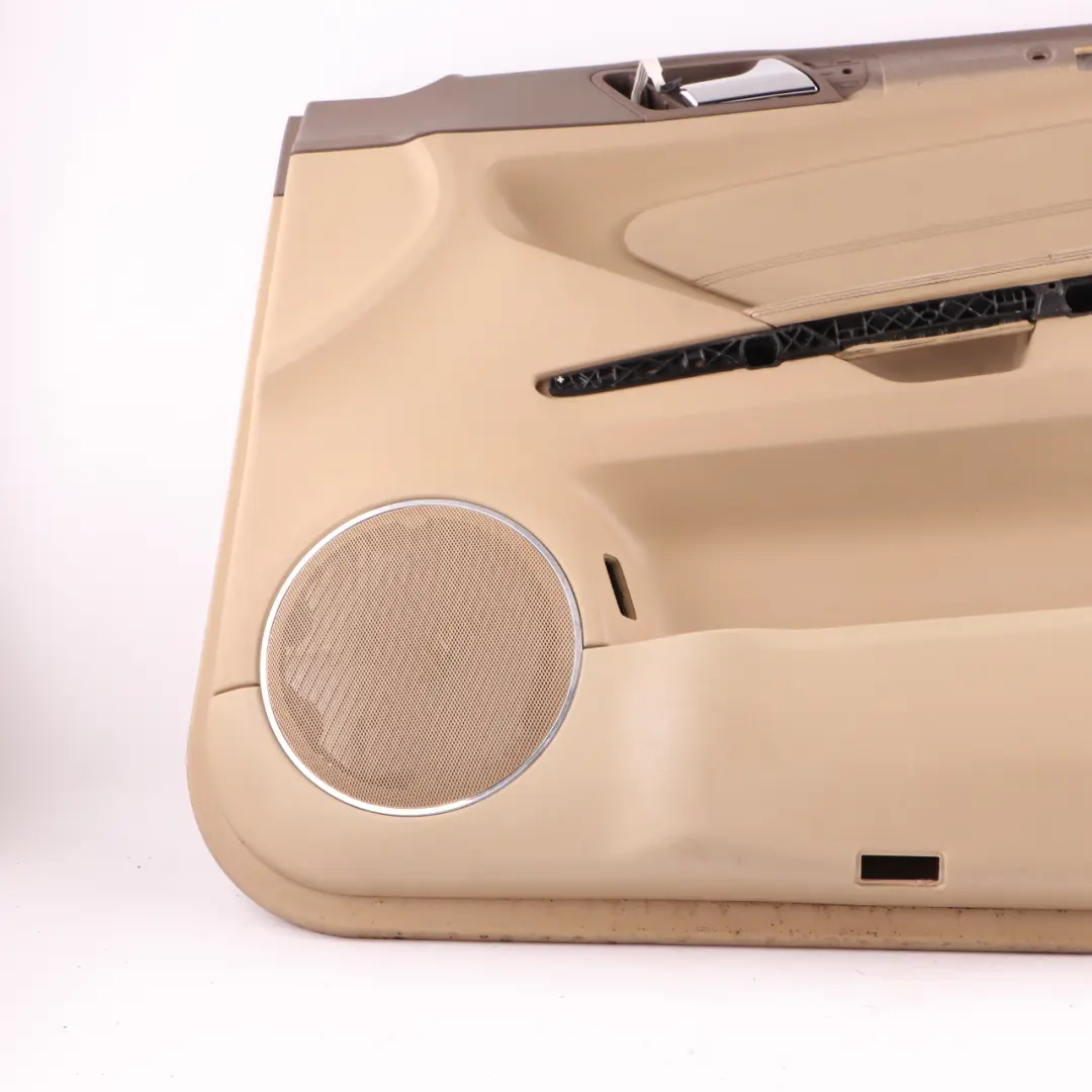 Door Card Front Right O/S Trim Cover Panelling Leather Brown to Mercedes ML W164 with Part number A1647200862 Mercedes ML W164 Door Card Front Right O/S Trim Cover Panelling Leather Brown - SKU A1647200862 - Part number A1647200862