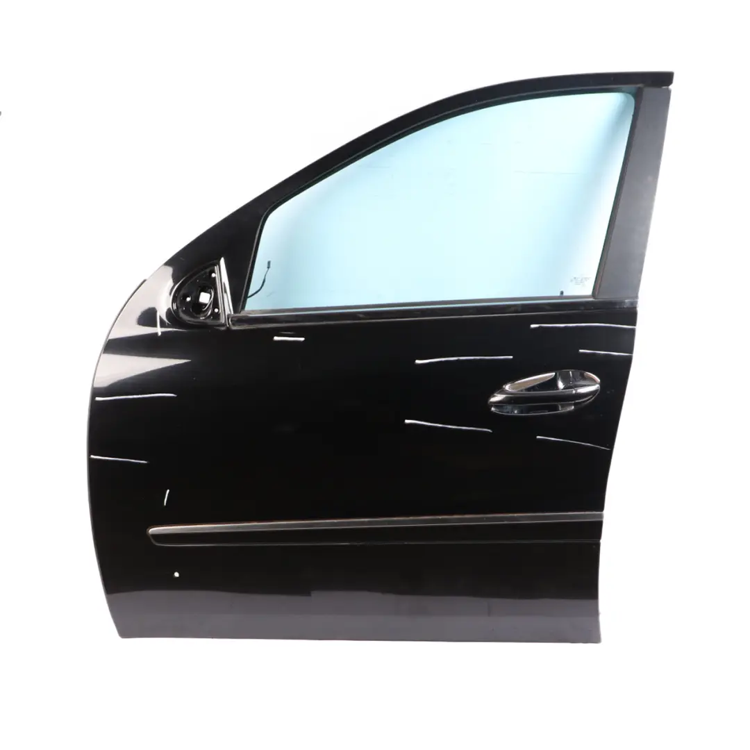 Door Front Left N/S Obsidian Black Metallic - 197 to Mercedes W164 with Part number A1647200905 Mercedes W164 Door Front Left N/S Obsidian Black Metallic - 197 - SKU A1647200905-OB1 - Part number A1647200905