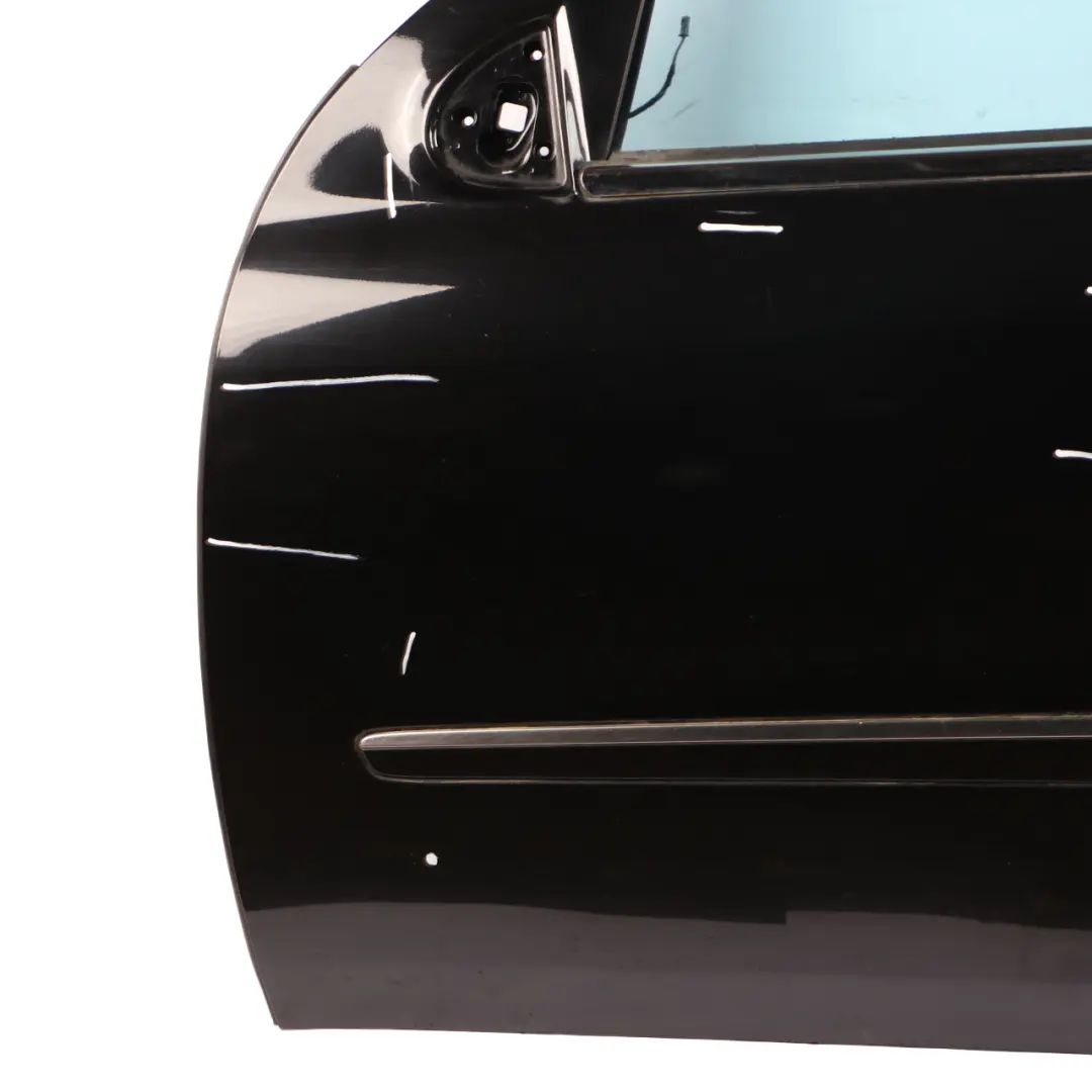 Mercedes W164 Door Front Left N/S Obsidian Black Metallic - 197 - SKU A1647200905-OB1 - Part number A1647200905