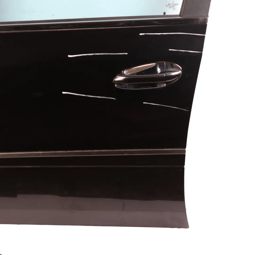 Door Front Left N/S Obsidian Black Metallic - 197 to Mercedes W164 with Part number A1647200905 Mercedes W164 Door Front Left N/S Obsidian Black Metallic - 197 - SKU A1647200905-OB1 - Part number A1647200905