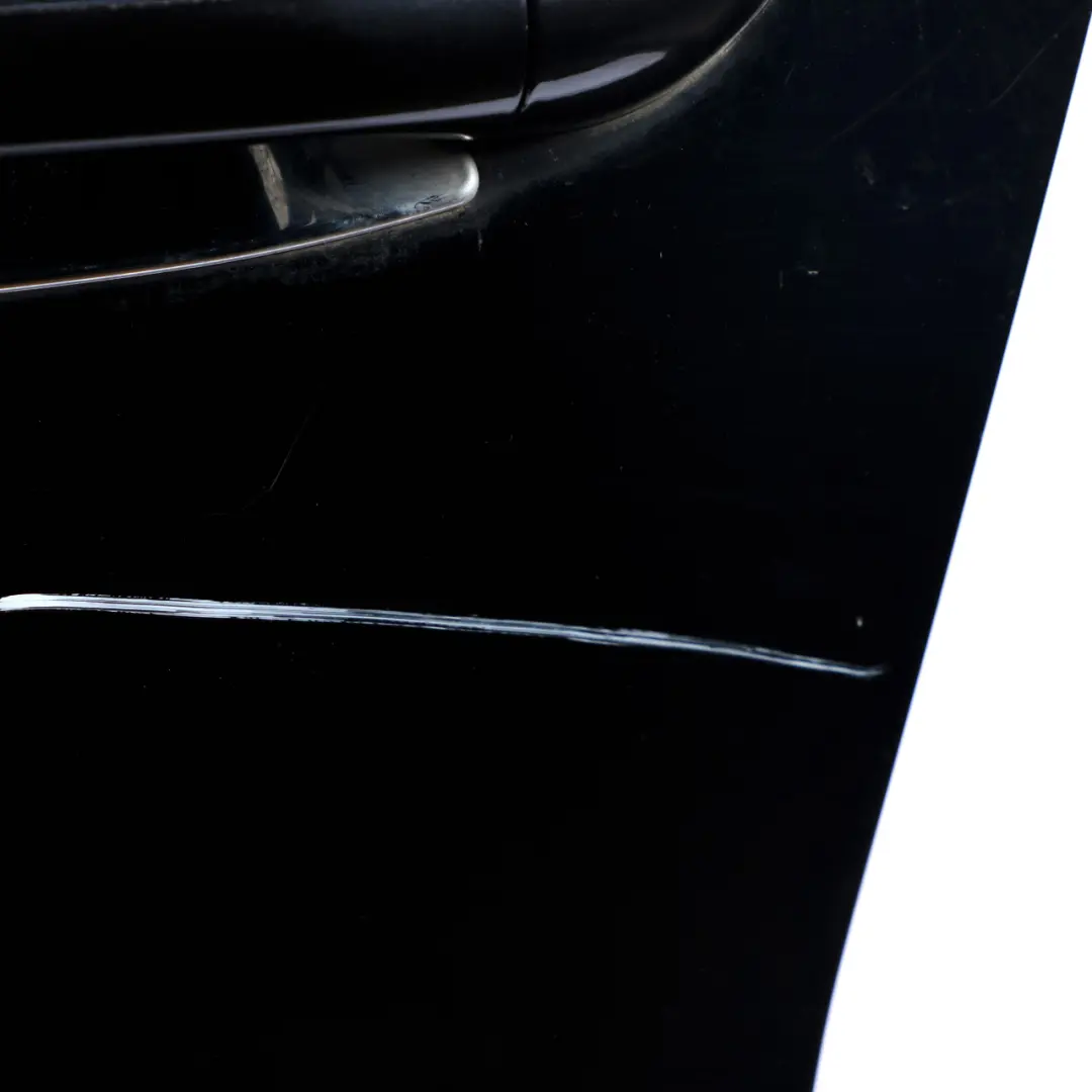 Door Front Left N/S Obsidian Black Metallic - 197 to Mercedes W164 with Part number A1647200905 Mercedes W164 Door Front Left N/S Obsidian Black Metallic - 197 - SKU A1647200905-OB1 - Part number A1647200905