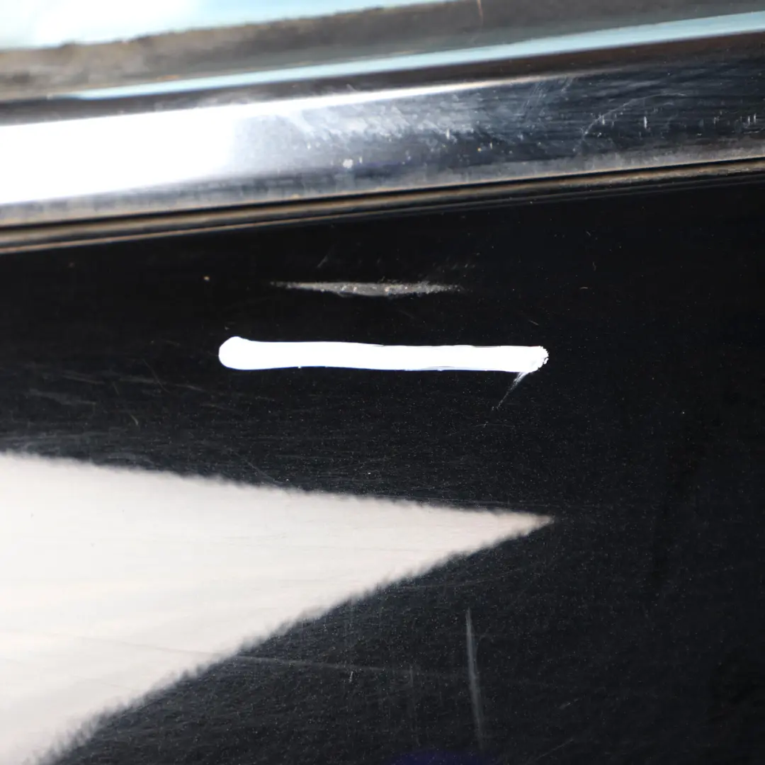 Mercedes W164 Door Front Left N/S Obsidian Black Metallic - 197 - SKU A1647200905-OB1 - Part number A1647200905