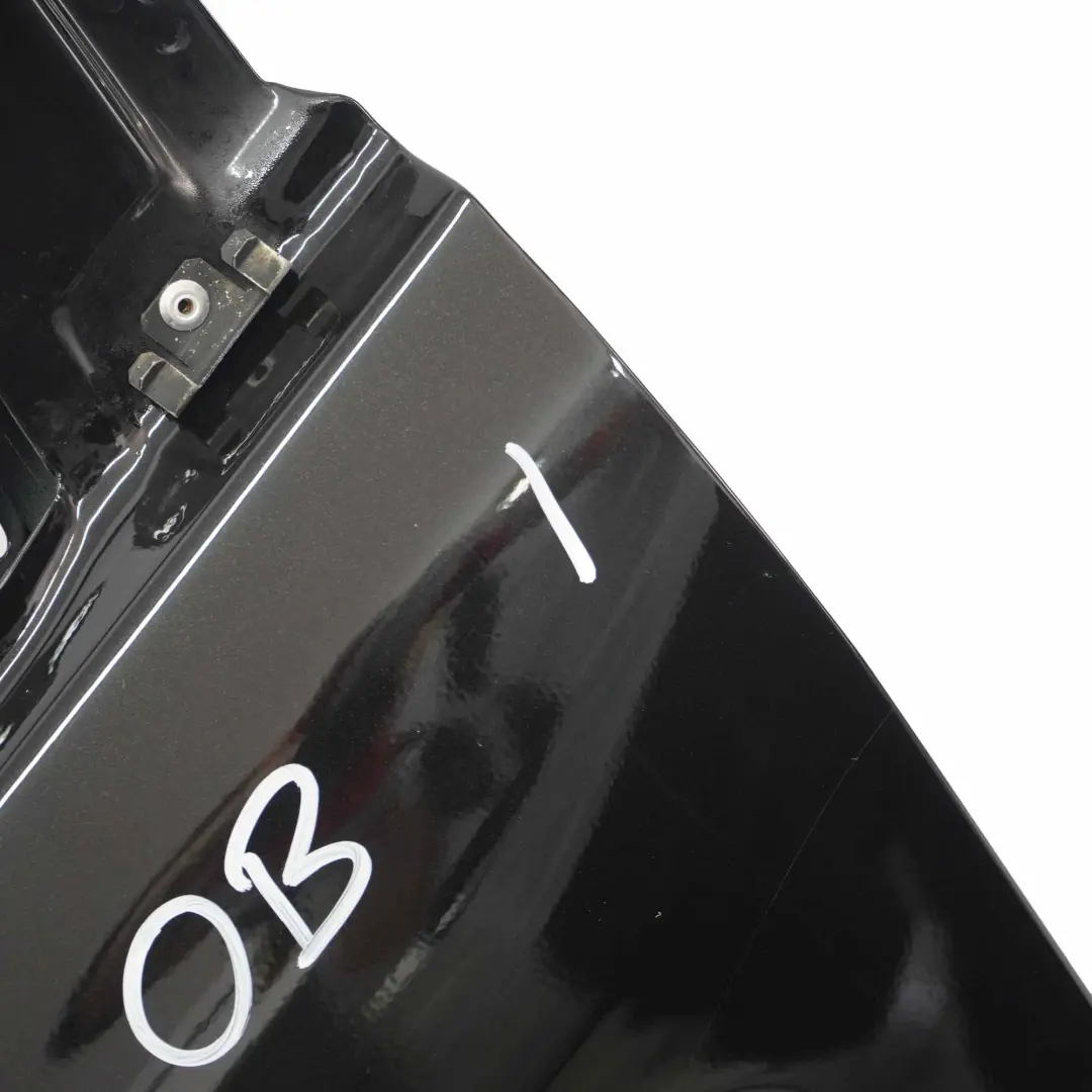 Mercedes W164 Door Front Left N/S Obsidian Black Metallic - 197 - SKU A1647200905-OB - Part number A1647200905