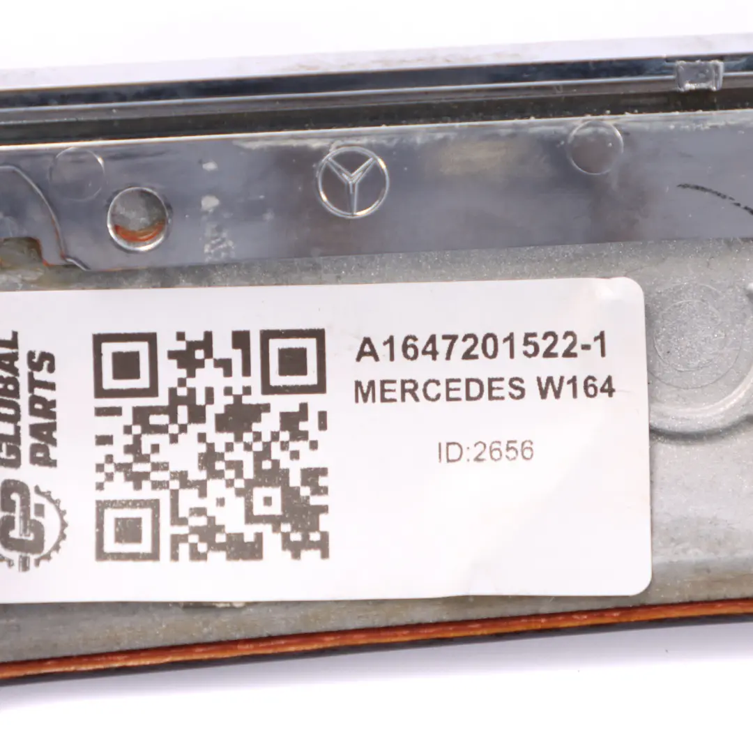 Mercedes W164 Front Door Card Left N/S Strip Trim Burr Walnut Wood - SKU A1647201522-1 - Part number A1647201522