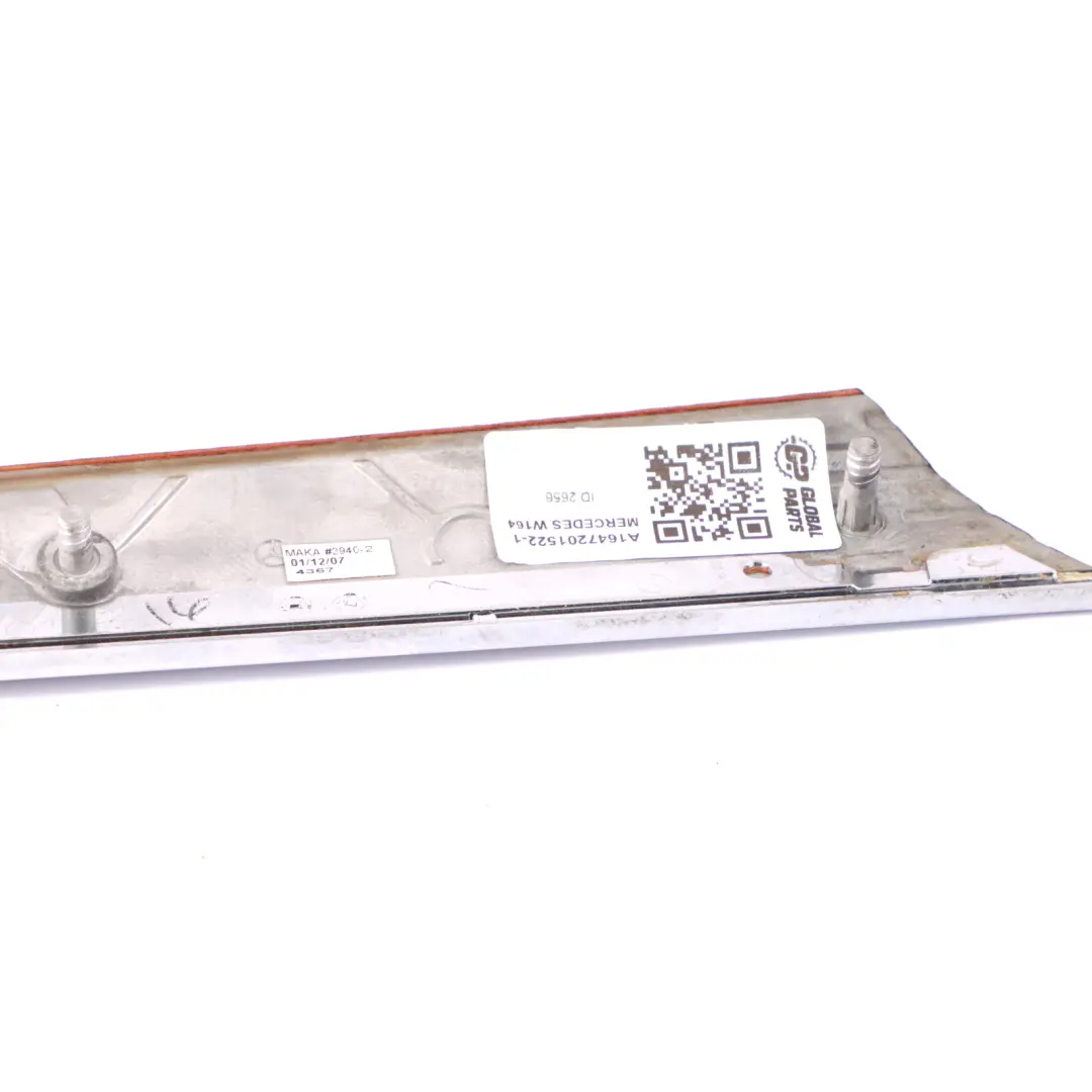 Front Door Card Left N/S Strip Trim Burr Walnut Wood to Mercedes W164 with Part number A1647201522 Mercedes W164 Front Door Card Left N/S Strip Trim Burr Walnut Wood - SKU A1647201522-1 - Part number A1647201522