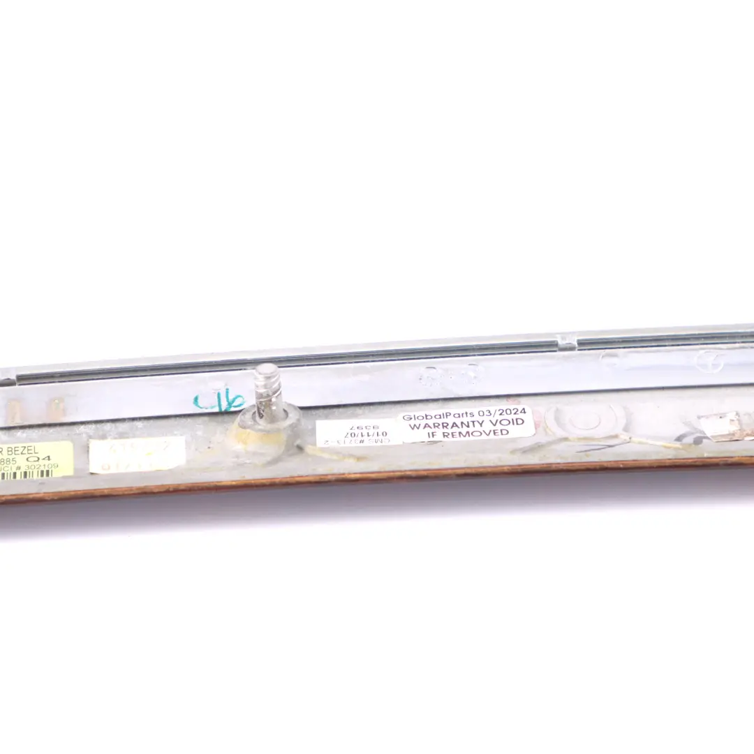  Trim Mercedes W164 Front Door Card Right O/S Strip Burr Walnut Wood - SKU A1647201622-1 - Part number A1647201622