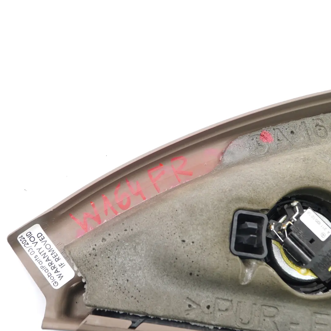 Mercedes W164 Front Right O/S Wing Mirror Triangle Trim Cover A1647250298 - SKU A1647201670-2 - Part number A1647201670