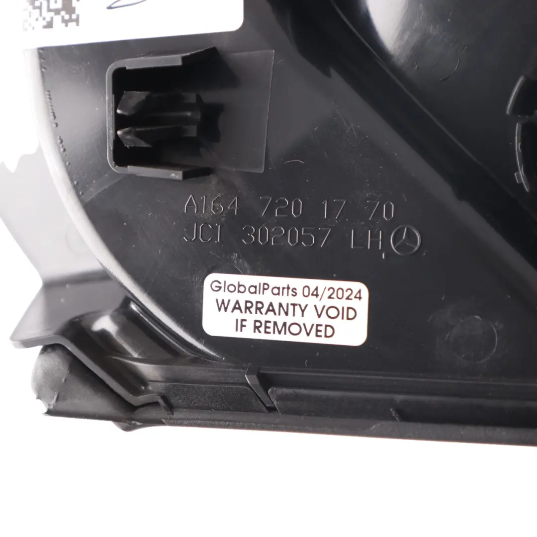 Mercedes W164 Speaker Cover Triangle Front Left N/S Trim Black - SKU A1647201770-2 - Part number A1647201770
