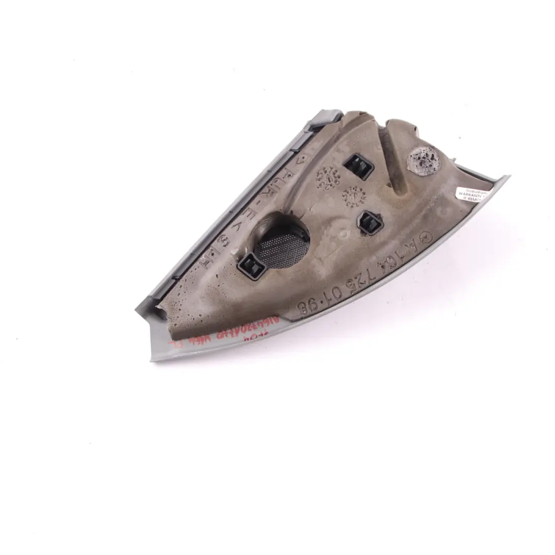 Coperchio Altoparlante Anteriore SinistroTrim Grigio per Mercedes W164 con numero di parte A1647201770 Mercedes W164 Coperchio Altoparlante Anteriore SinistroTrim Grigio - SKU A1647201770 - Numero di parte A1647201770