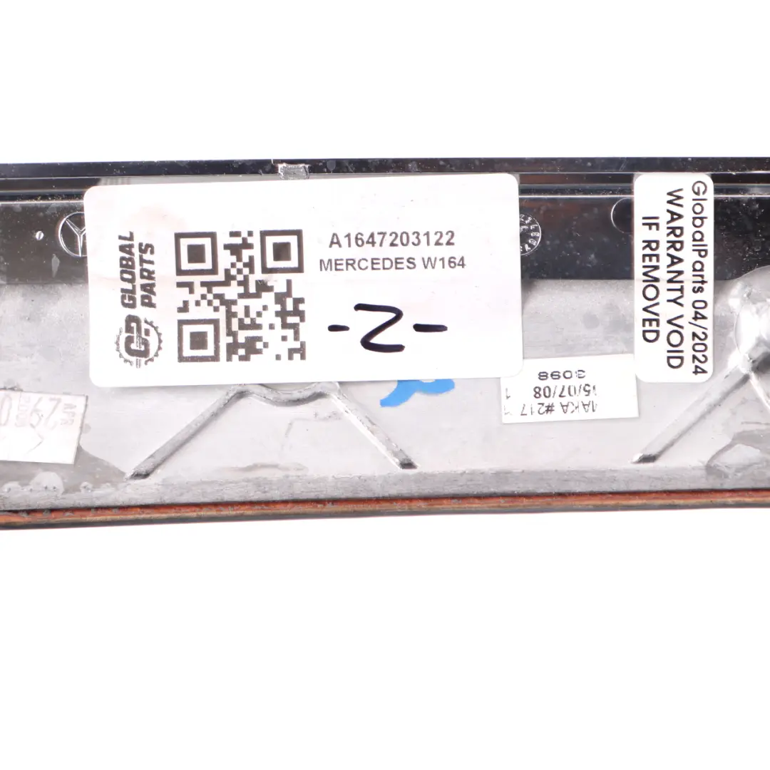 Decor Strip Trim Door Front Left N/S Poplar Wood to Mercedes W164 with Part number A1647203122 Mercedes W164 Decor Strip Trim Door Front Left N/S Poplar Wood - SKU A1647203122 - Part number A1647203122