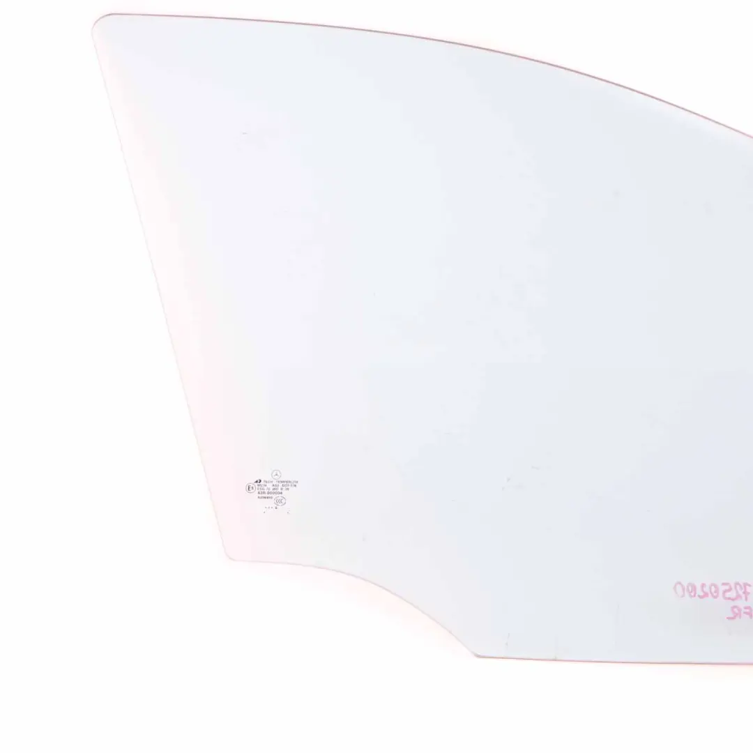  Mercedes-Benz ML W164 GL X164 Front Door Right O/S Blue Window Glass AS2 - SKU A1647250000 - Part number A1647250000
