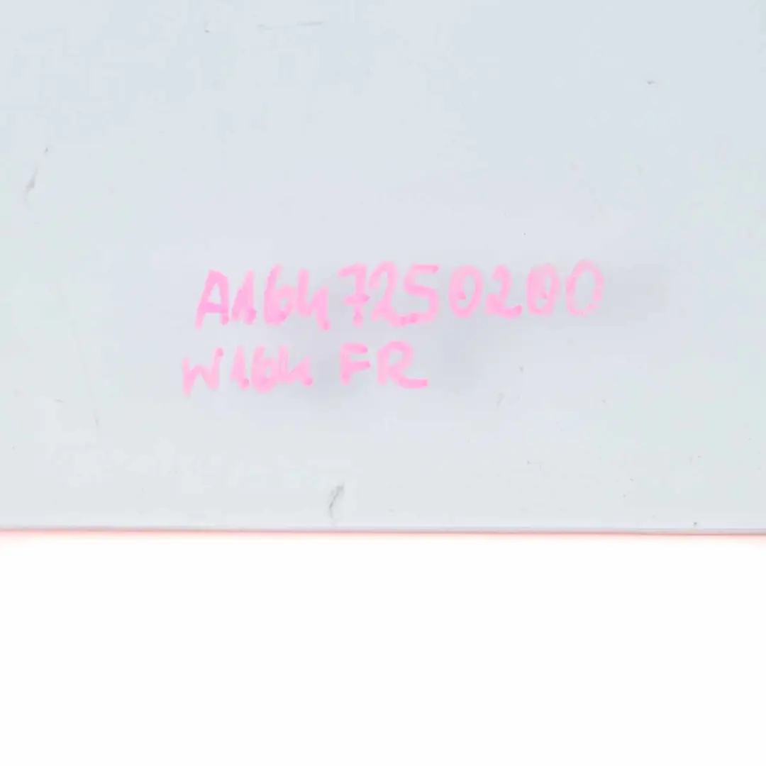 Porta anteriore destra vetro blu AS2 per Mercedes W164 GL X164 con numero di parte A1647250000 Mercedes W164 GL X164 Porta anteriore destra vetro blu AS2 - SKU A1647250000 - Numero di parte A1647250000