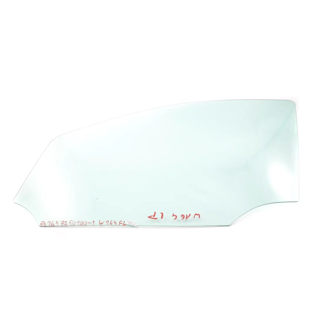 Puerta Delantera Izquierda Cristal Verde AS2 para Mercedes ML W164 X164 con número de pieza A1647250100 Mercedes ML W164 X164 Puerta Delantera Izquierda Cristal Verde AS2 - SKU A1647250100-1 - Número de pieza A1647250100