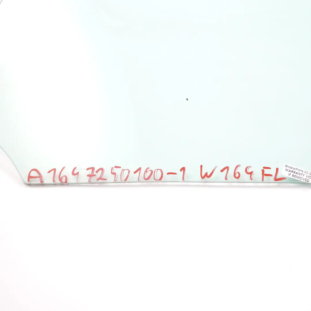 Front Door Left N/S Green Window Glass AS2 to Mercedes ML W164 GL X164 with Part number A1647250100 Mercedes ML W164 GL X164 Front Door Left N/S Green Window Glass AS2 - SKU A1647250100-1 - Part number A1647250100