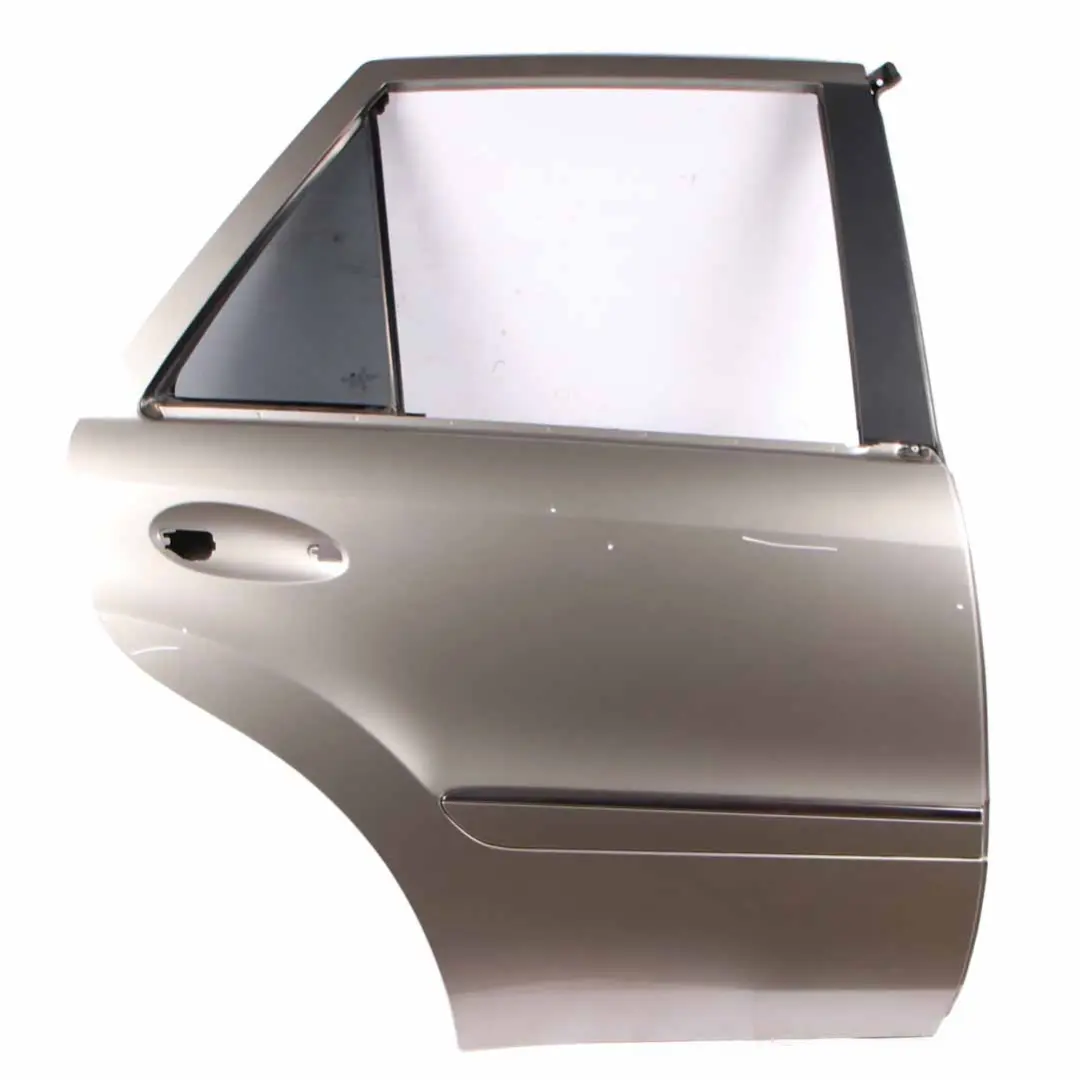 Door Rear Right O/S Cubanite Silver Metallic - 723 to Mercedes ML W164 with Part number A1647300205 Mercedes ML W164 Door Rear Right O/S Cubanite Silver Metallic - 723 - SKU A1647300205-IRS - Part number A1647300205
