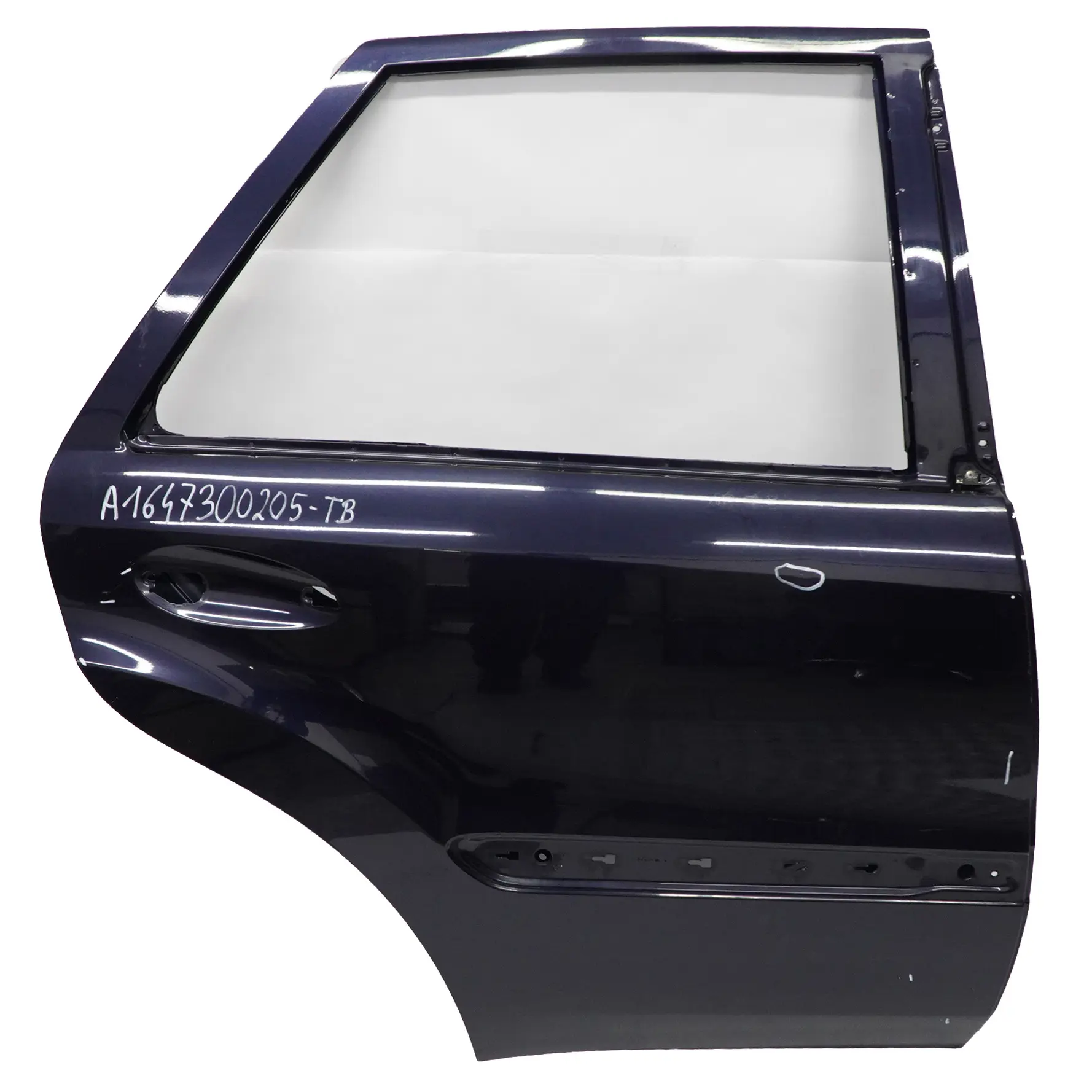 Mercedes ML W164 Door Rear Right O/S Tanzanite Blue Metallic - 359