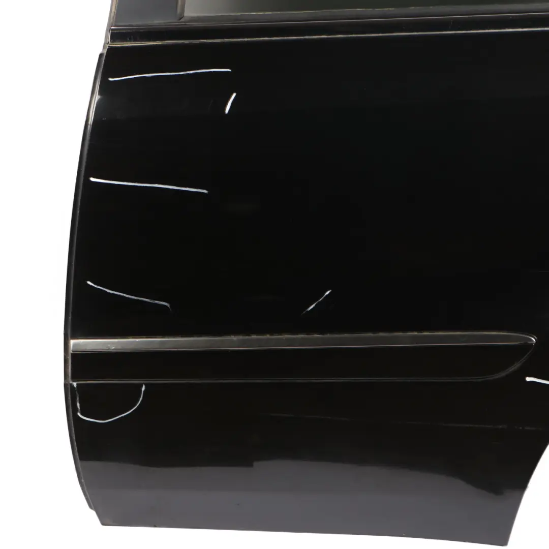 Door Rear Left N/S Obsidian Black Metallic - 197 to Mercedes ML W164 with Part number A1647300105 Mercedes ML W164 Door Rear Left N/S Obsidian Black Metallic - 197 - SKU A1647300705-OB1 - Part number A1647300105