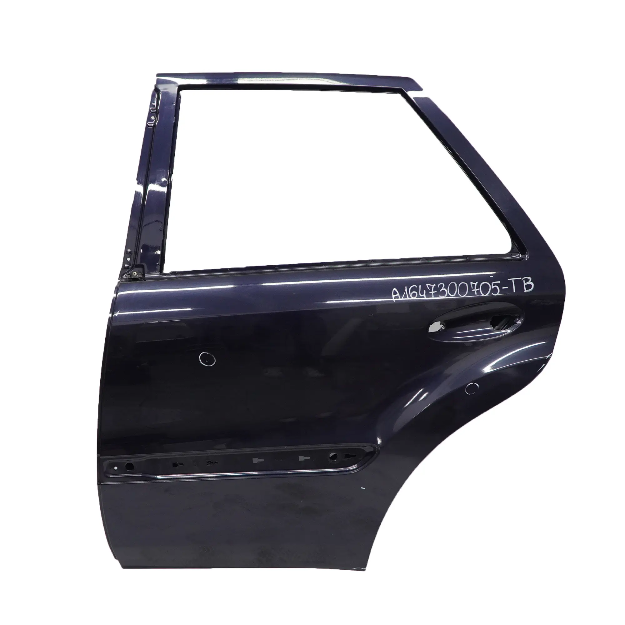 Mercedes ML W164 Tür hinten links Tansanitblau Metallic - 359