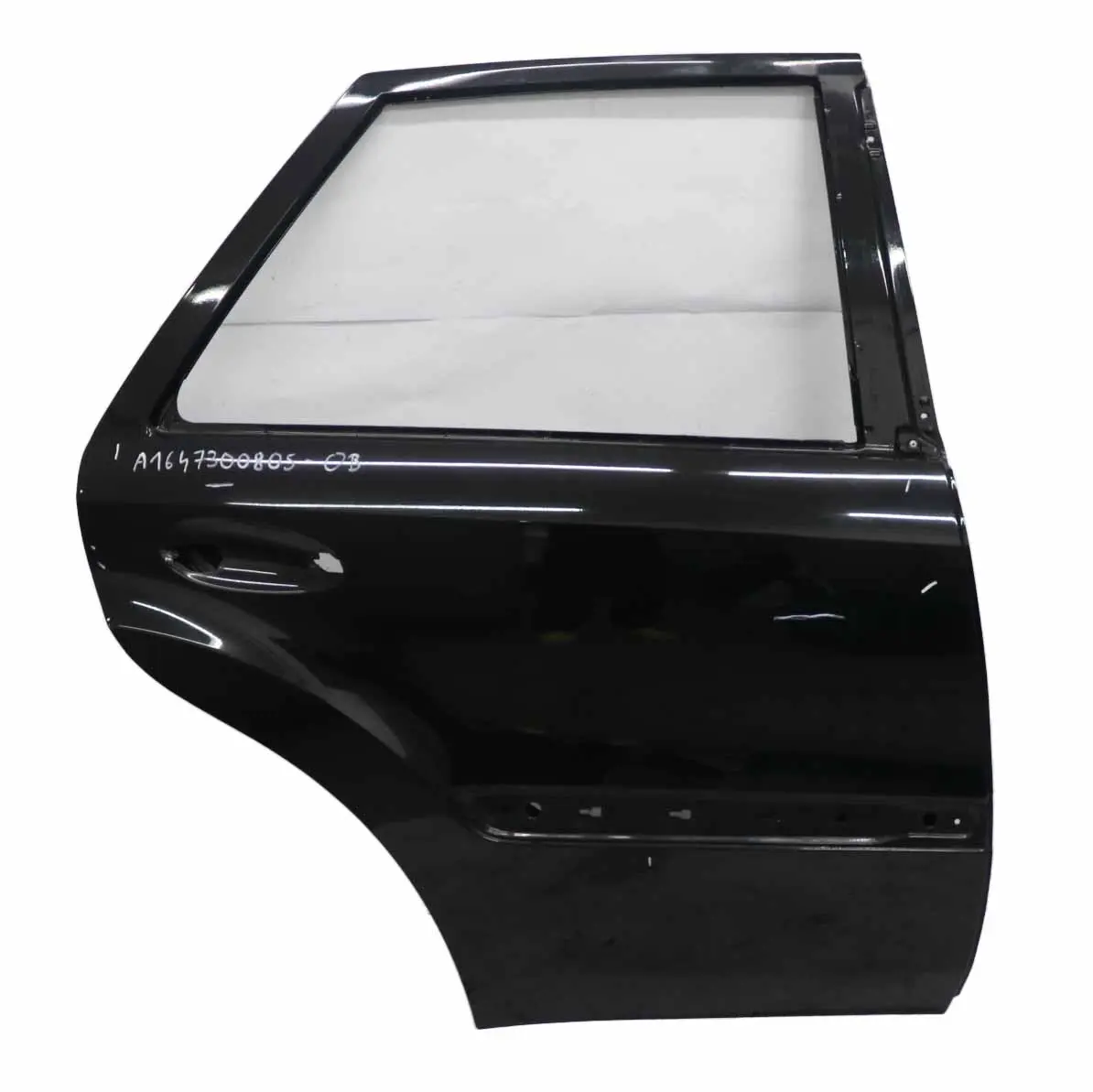 Mercedes ML W164 Porta posteriore destra Obsidian Black Metallic - 197