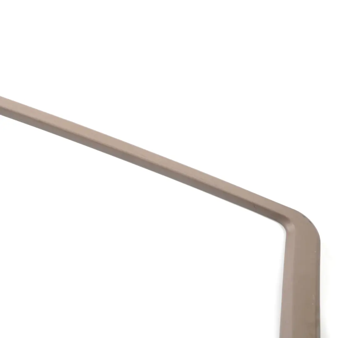 Door Window Frame Trim Cover Rear Left N/S Brown to Mercedes ML W164 with Part number A1647300970 Mercedes ML W164 Door Window Frame Trim Cover Rear Left N/S Brown - SKU A1647300970-2 - Part number A1647300970