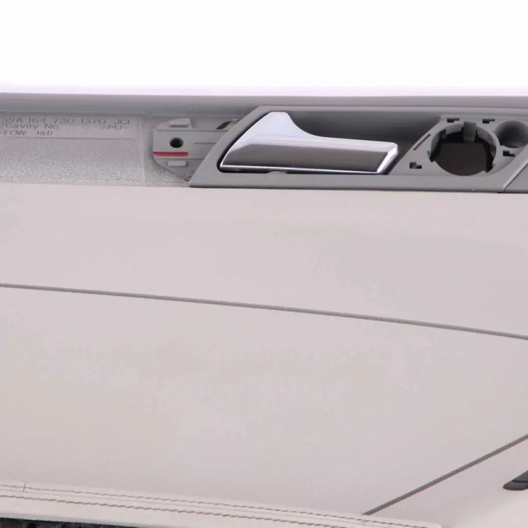 Door Card Rear Left N/S Trim Cover Panelling Alpaca Grey to Mercedes ML W164 with Part number A1647301370 Mercedes ML W164 Door Card Rear Left N/S Trim Cover Panelling Alpaca Grey - SKU A1647301370 - Part number A1647301370