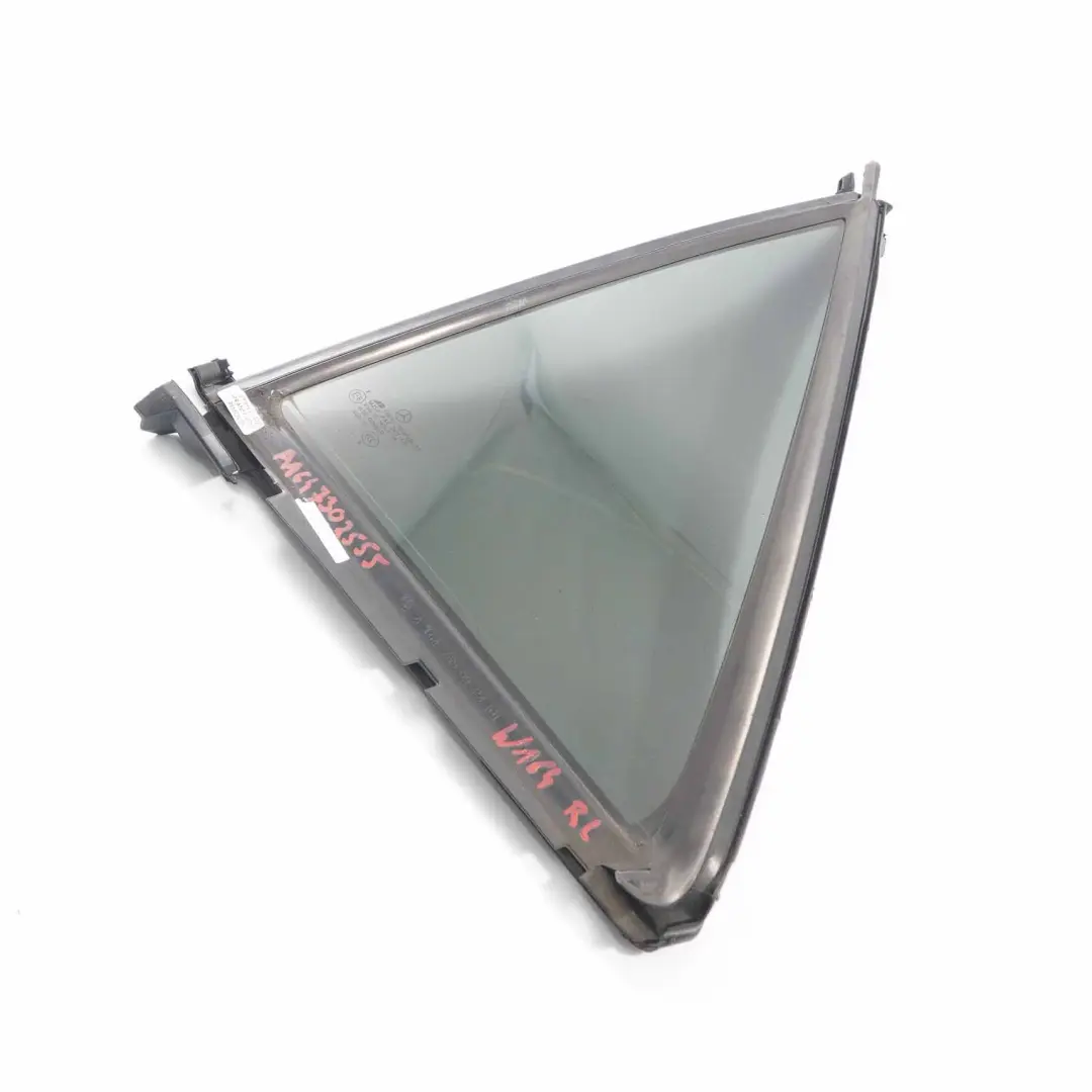 Mercedes W164 Window Glass Rear Left N/S Door Triangle Tinted AS3 - SKU A1647302555 - Part number A1647302555