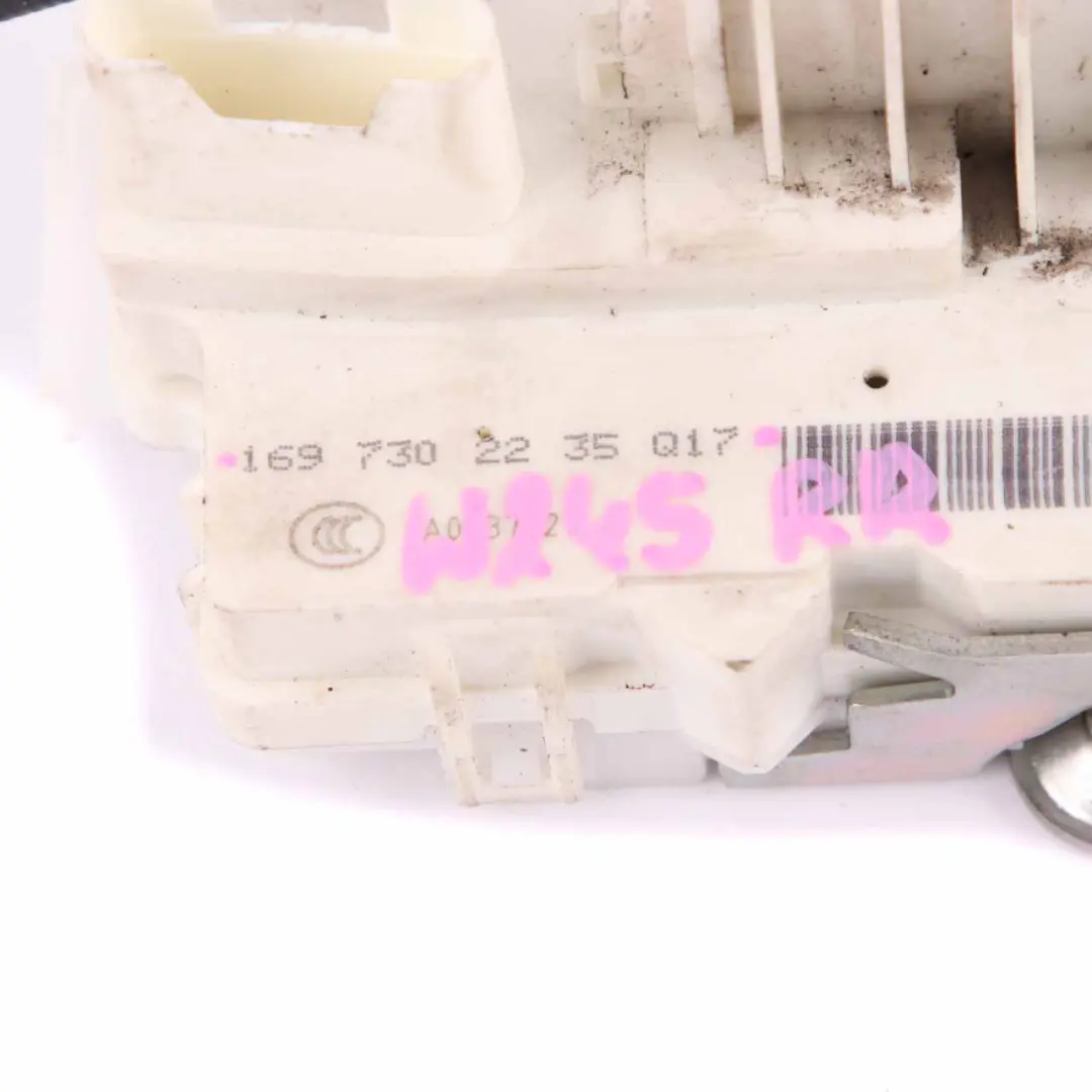 Mécanisme de verrouillage portes arrière droite A1697302235 pour Mercedes W245 à propos du numéro de pièce A1647302635 Mercedes W245 Mécanisme de verrouillage portes arrière droite A1697302235 - SKU A1647302635-3 - Numéro de pièce A1647302635