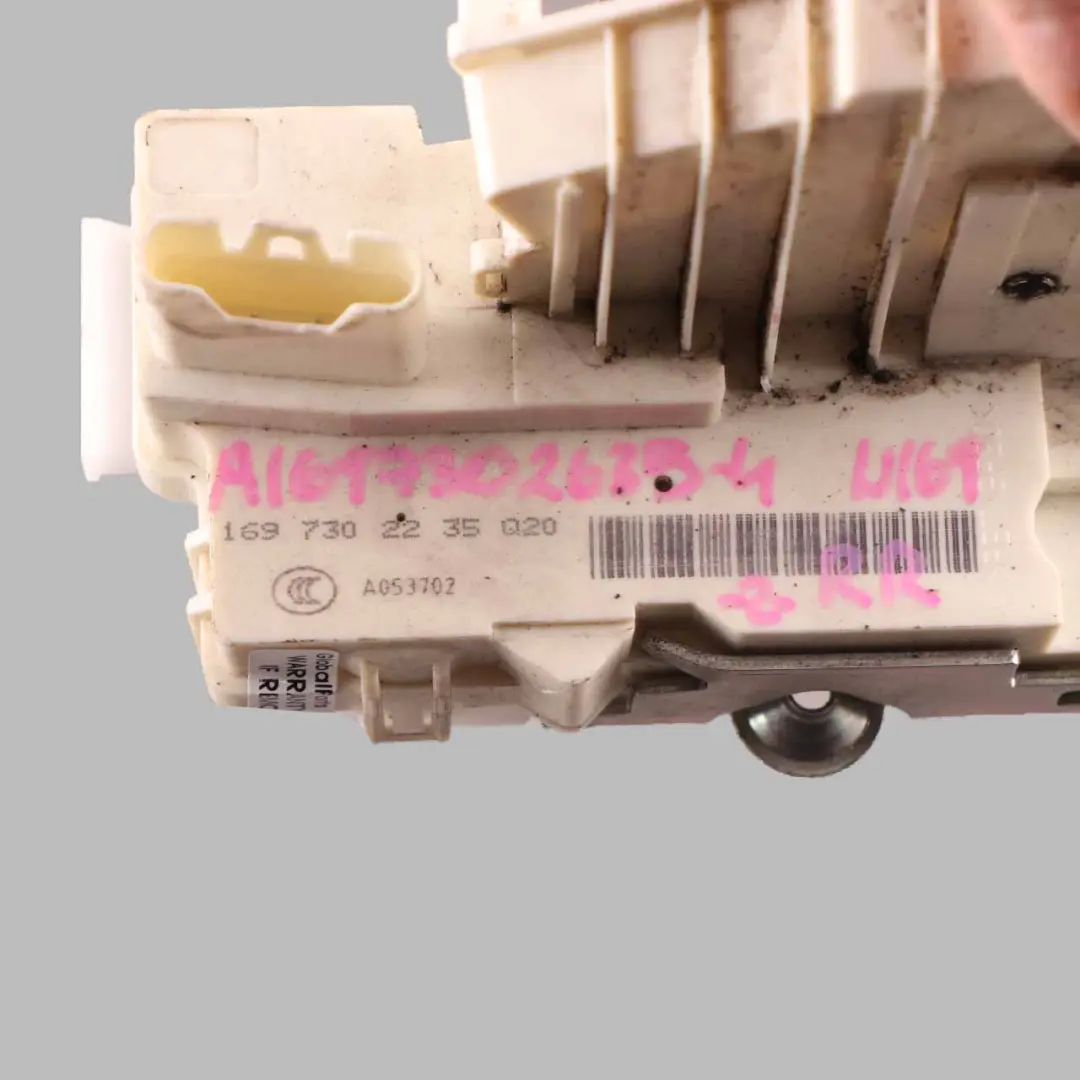 Serrure Porte Arrière Droite Mécanisme Actionneur A1697302235 pour Mercedes W164 à propos du numéro de pièce A1647302635 Mercedes W164 Serrure Porte Arrière Droite Mécanisme Actionneur A1697302235 - SKU A1647302635-4 - Numéro de pièce A1647302635