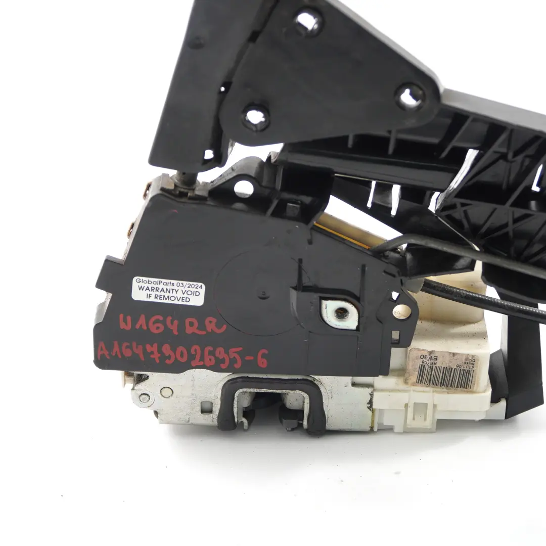  Verrouillage porte Mercedes ML W164 Mécanisme arrière Actionneur A1697302235 - SKU A1647302635-6 - Numéro de pièce A1647302635