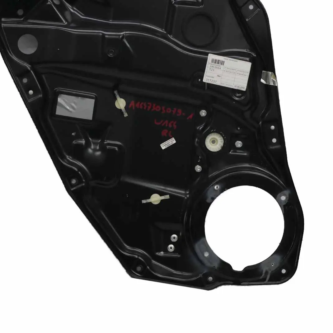 Mercedes ML W164 Fensterheber hintere linke Tür Fensterheberhalterung - SKU A1647303079-1 - Teilenummer A1647303079