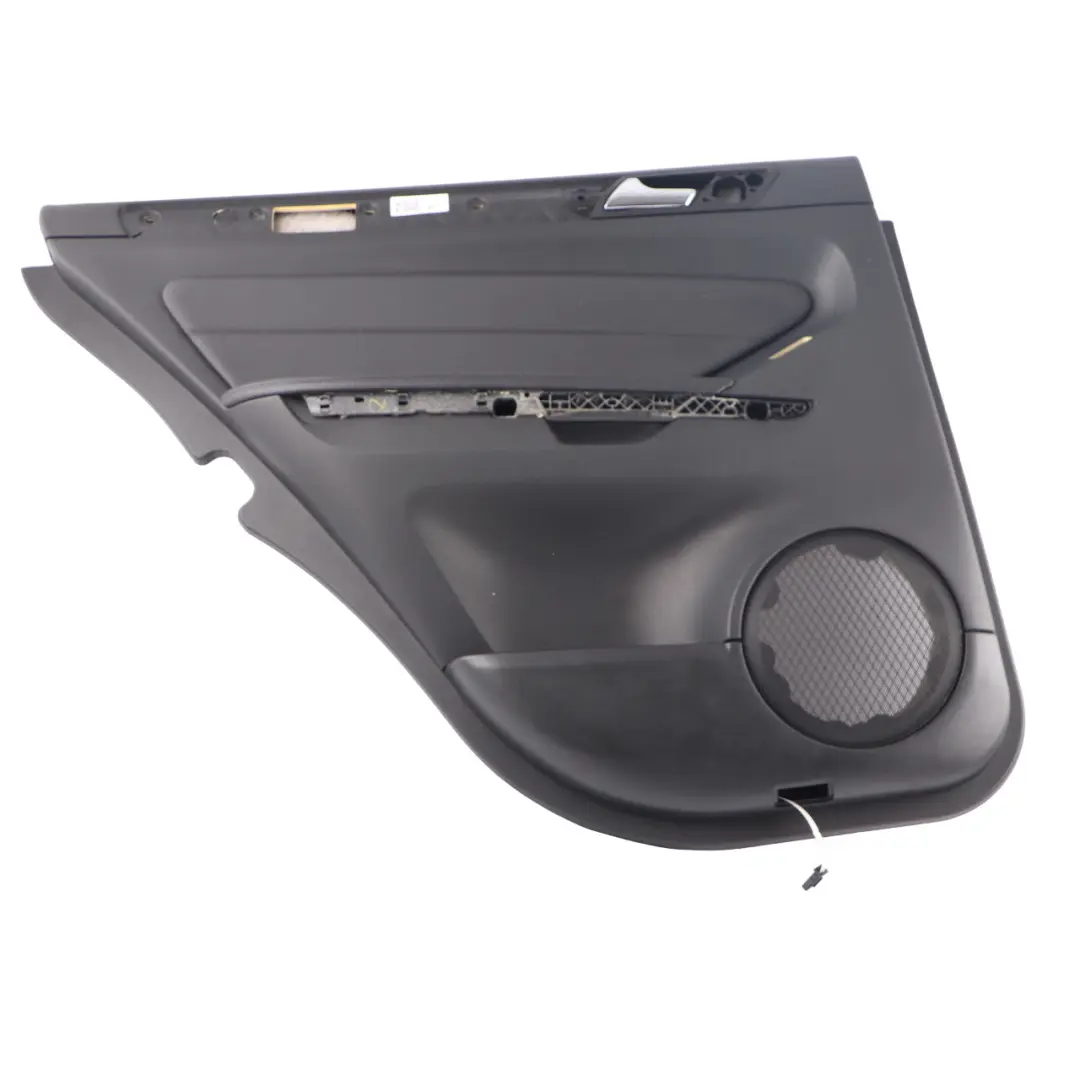 Door Card Rear Left N/S AMG Trim Cover Panelling Leather Black to Mercedes ML W164 with Part number A1647200562 Mercedes ML W164 Door Card Rear Left N/S AMG Trim Cover Panelling Leather Black - SKU A1647308170-1 - Part number A1647200562