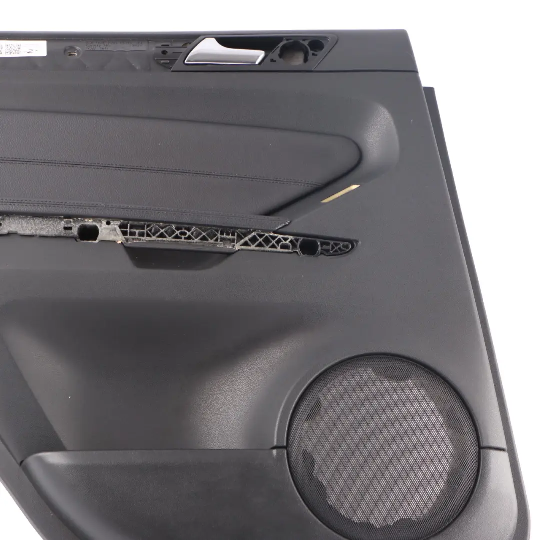 Mercedes ML W164 Door Card Rear Left N/S AMG Trim Cover Panelling Leather Black - SKU A1647308170-1 - Part number A1647200562