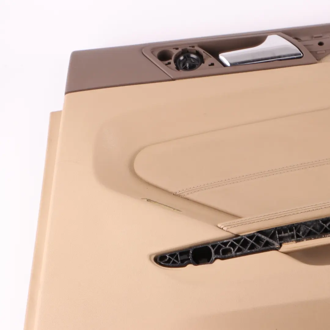 Mercedes ML W164 Door Card Rear Right O/S AMG Trim Cover Panelling Leather Brown - SKU A1647308270 - Part number A1647308270