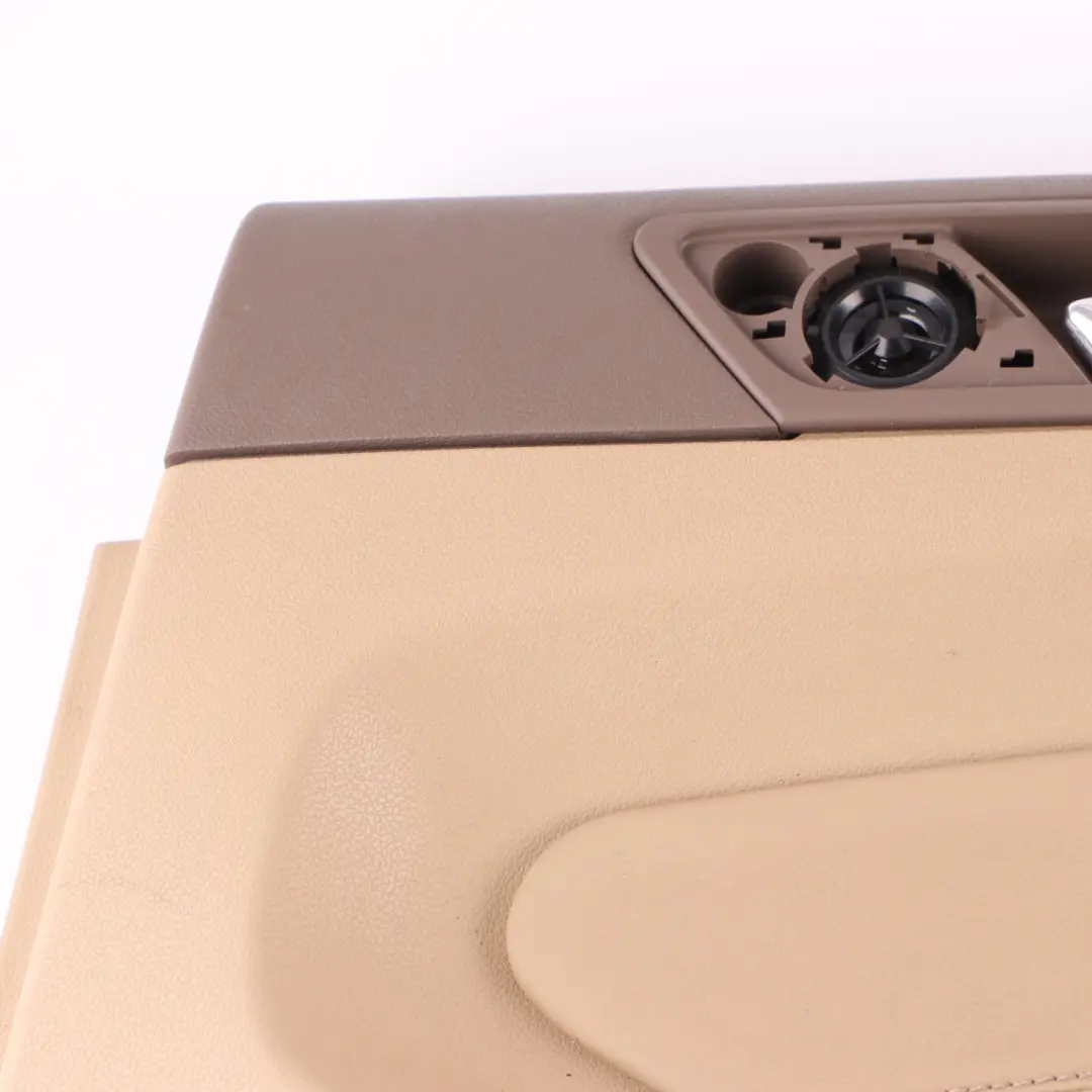 Door Card Rear Right O/S AMG Trim Cover Panelling Leather Brown to Mercedes ML W164 with Part number A1647308270 Mercedes ML W164 Door Card Rear Right O/S AMG Trim Cover Panelling Leather Brown - SKU A1647308270 - Part number A1647308270