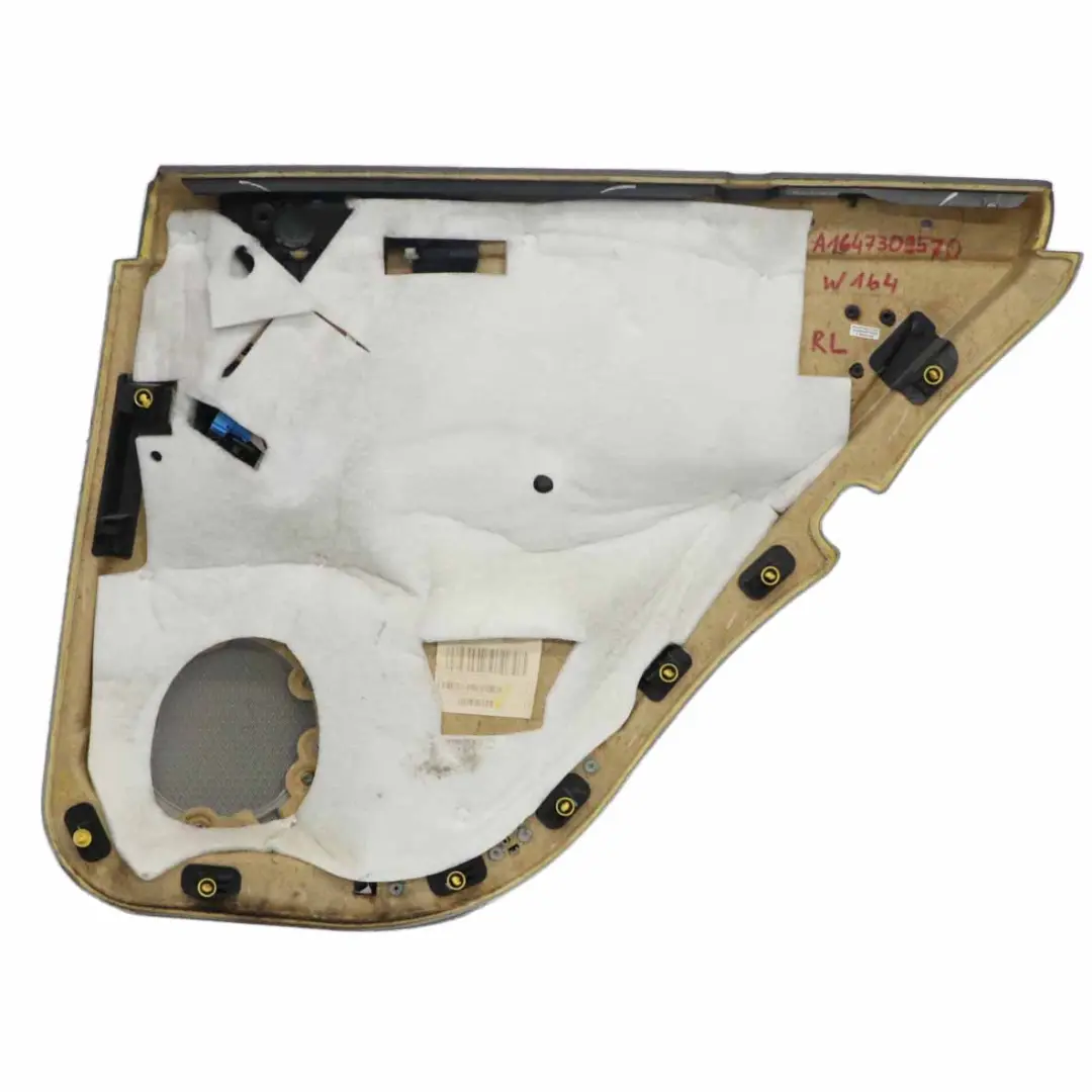 Mercedes ML W164 Tür Karte Hinten Links Trim Abdeckung Verkleidung A1647301370 - SKU A1647309570 - Teilenummer A1647309570
