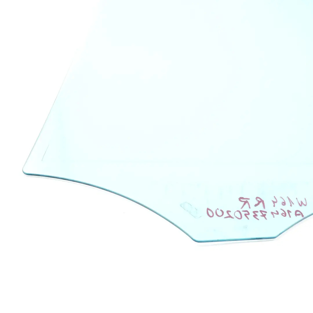 Door Right O/S Blue Window Glass AS2 to Mercedes ML W164 Rear with Part number A1647350200 Mercedes ML W164 Rear Door Right O/S Blue Window Glass AS2 - SKU A1647350200 - Part number A1647350200