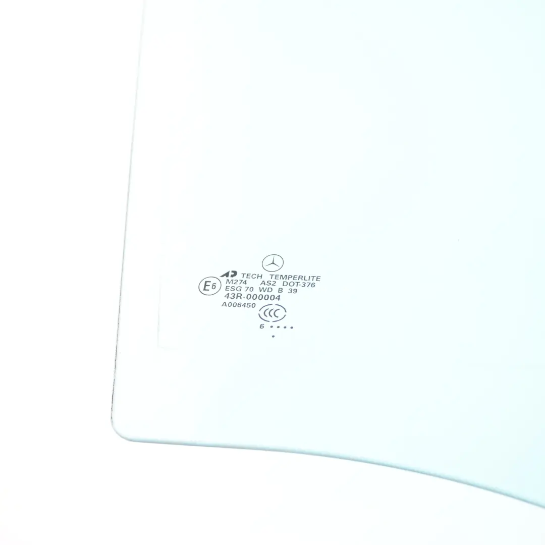 Mercedes ML W164 Puerta Trasera Derecha Cristal Azul AS2 - SKU A1647350200 - Número de pieza A1647350200