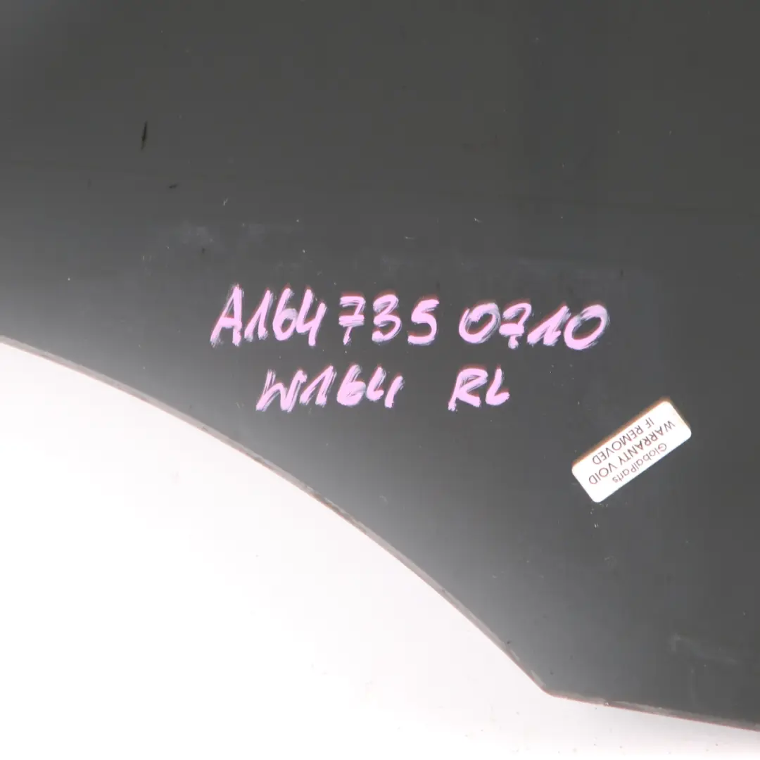 Mercedes ML W164 Vetro Porta Posteriore Lato Sinistro Tinta AS3 - SKU A1647350710 - Numero di parte A1647350710