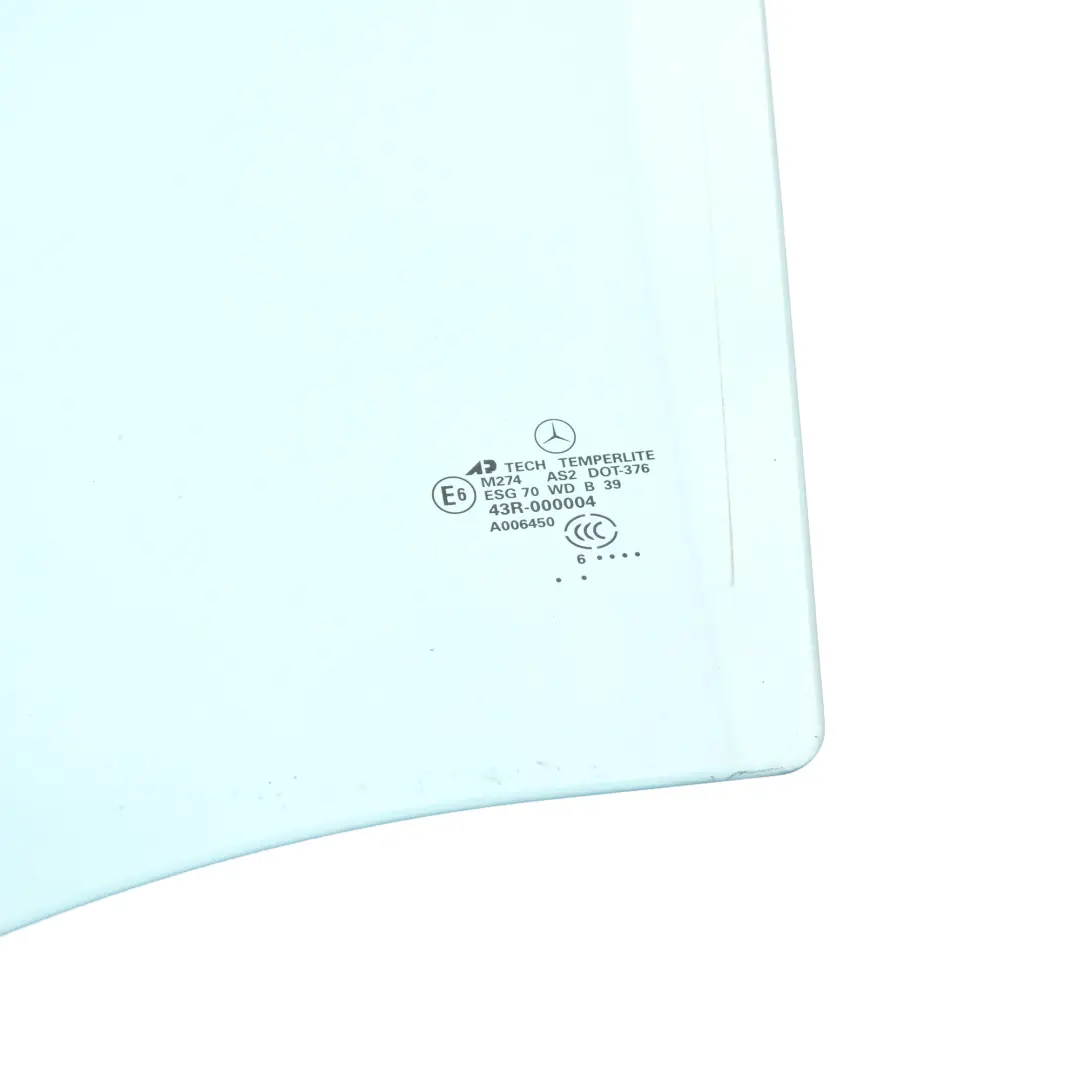 Mercedes W164 Vitrage Arrière Gauche Porte Bleu AS2 - SKU A1647351110 - Numéro de pièce A1647351110