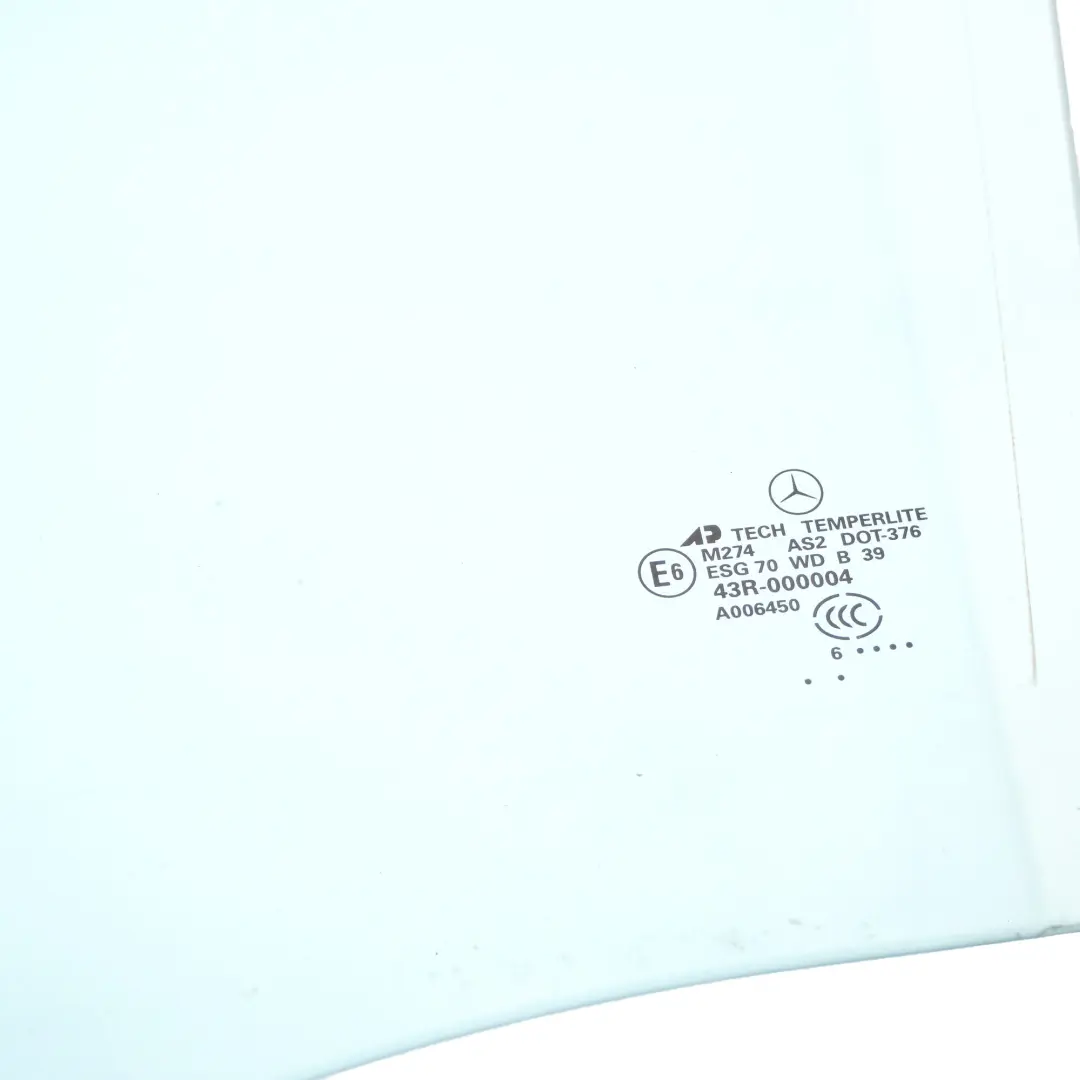Vetro Finestra Posteriore Sinistra Vetri Porta Blu AS2 per Mercedes W164 con numero di parte A1647351110 Mercedes W164 Vetro Finestra Posteriore Sinistra Vetri Porta Blu AS2 - SKU A1647351110 - Numero di parte A1647351110