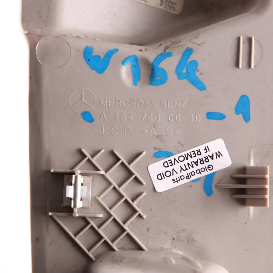 Trunk Tailgate Trim Cover Grey to Mercedes ML W164 with Part number A1647400030 Mercedes ML W164 Trunk Tailgate Trim Cover Grey - SKU A1647400030-1 - Part number A1647400030