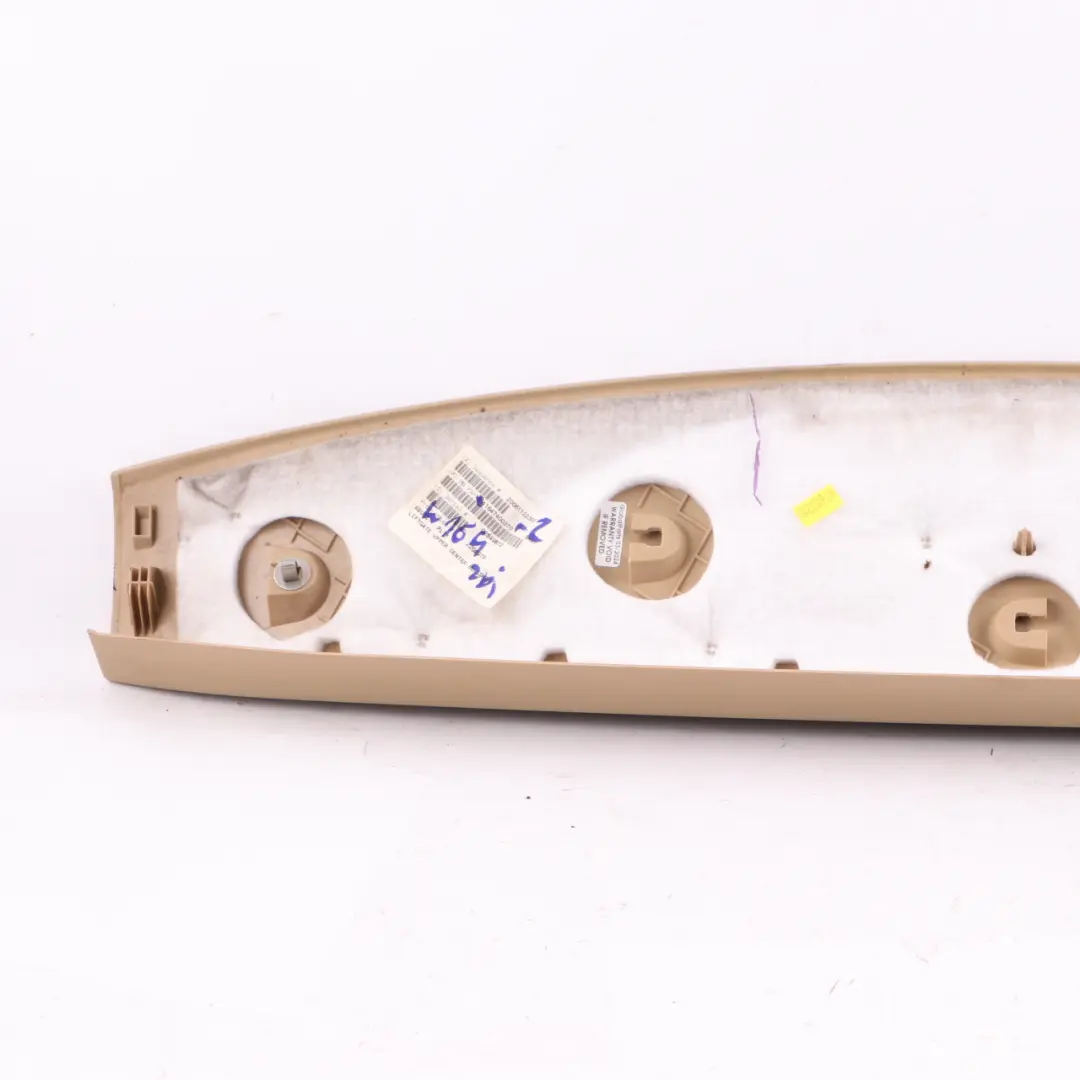 Mercedes W164 Heckklappe Obere Verkleidung Kofferraumabdeckung Oben Mitte Grau - SKU A1647400370-2 - Teilenummer A1647400370