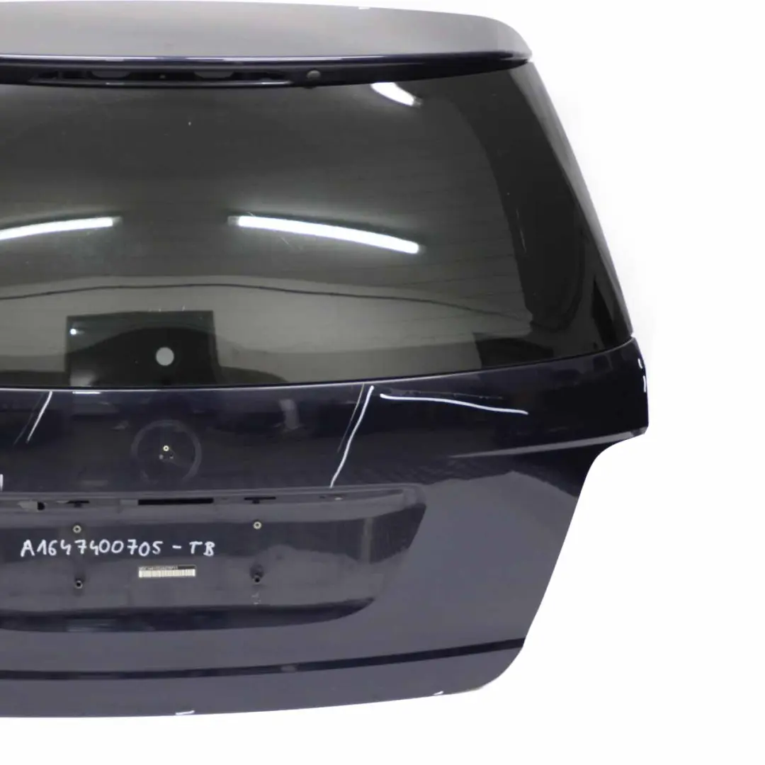 Mercedes ML W164 Boot Trunk Lid Tailgate Panel Tanzanite Blue Metallic - 359 - SKU A1647400705-TB - Part number A1647400705