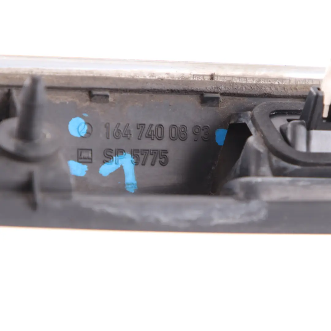 Trunk Lid Handle Cover Number Plate Light Chrome to Mercedes ML W164 with Part number A1647400893 Mercedes ML W164 Trunk Lid Handle Cover Number Plate Light Chrome - SKU A1647400893-1 - Part number A1647400893