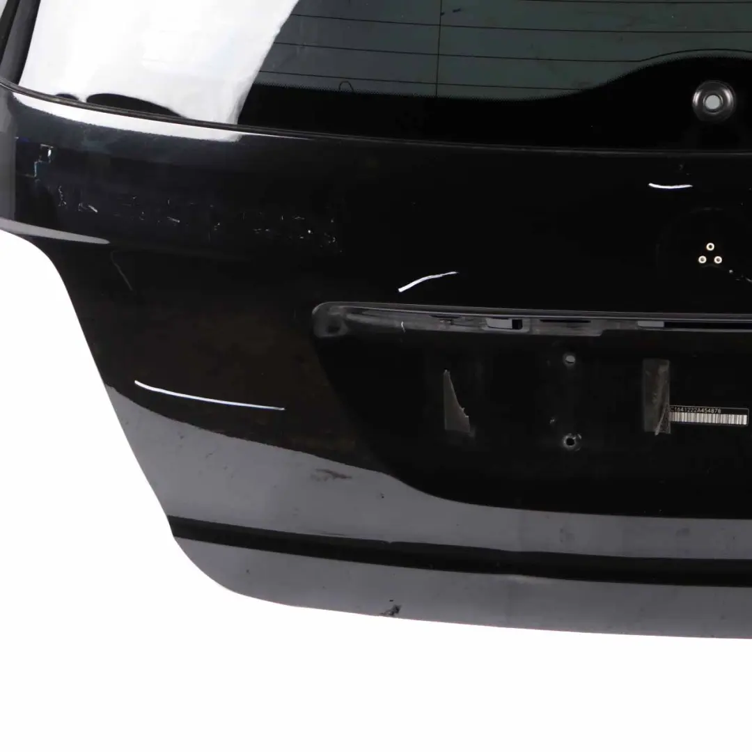 Boot Trunk Lid Tailgate Panel Estate Obsidian Black - 197 to Mercedes ML W164 with Part number A1647401505 Mercedes ML W164 Boot Trunk Lid Tailgate Panel Estate Obsidian Black - 197 - SKU A1647401505-OB - Part number A1647401505