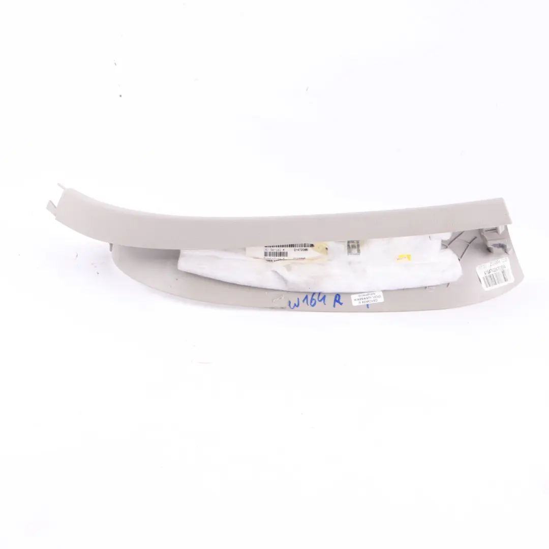Trunk Lid Trim Rear Right O/S Tailgate Cover Grey to Mercedes ML W164 with Part number A1647402470 Mercedes ML W164 Trunk Lid Trim Rear Right O/S Tailgate Cover Grey - SKU A1647402470-1 - Part number A1647402470