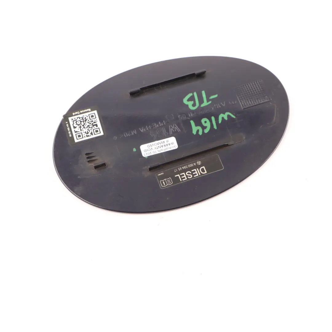 Mercedes ML W164 Fuel Filler Flap Cap Cover Tanzanite Blue - 359 - SKU A1647570006-TB - Part number A1647570006