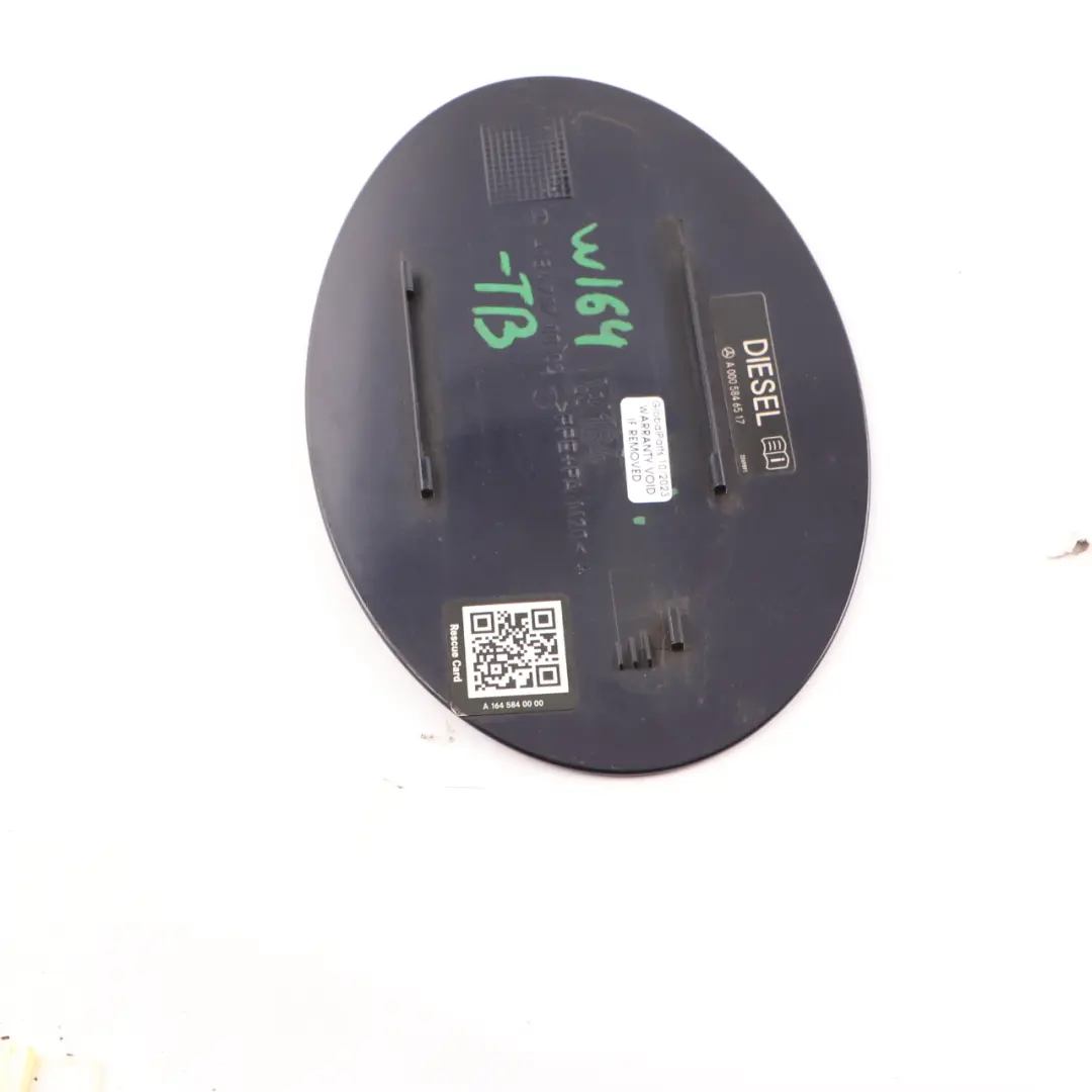 Mercedes ML W164 Fuel Filler Flap Cap Cover Tanzanite Blue - 359 - SKU A1647570006-TB - Part number A1647570006