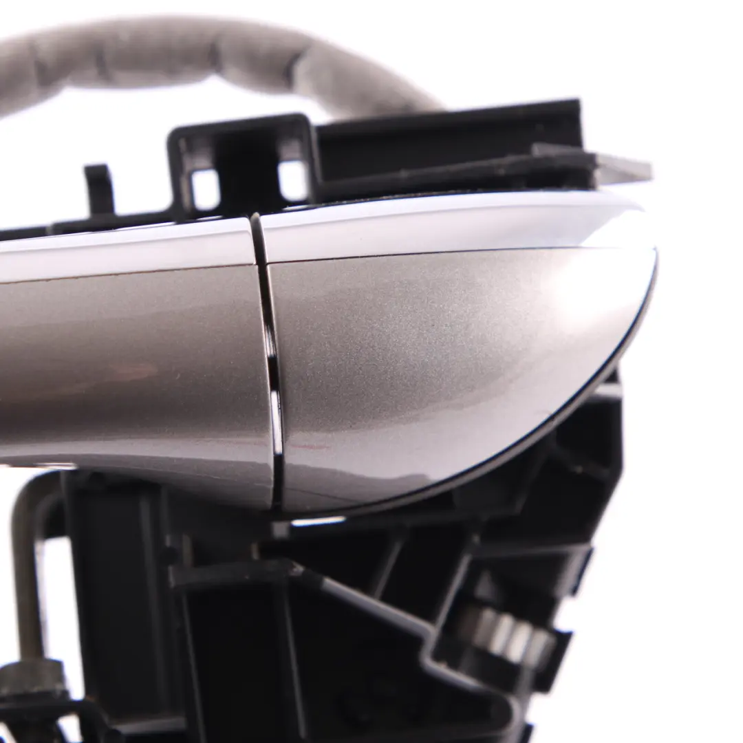 Door Handle Rear Left N/S Grab Cubanite Silver to Mercedes ML W164 with Part number A1647600334 Mercedes ML W164 Door Handle Rear Left N/S Grab Cubanite Silver - SKU A1647600334-CS - Part number A1647600334